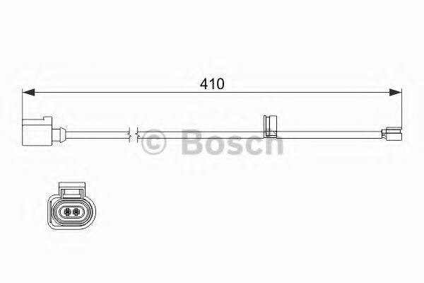 Датчик износа тормозных колодок BOSCH 1 987 474 516