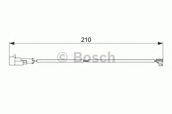 Датчик износа тормозных колодок BOSCH 1 987 474 520