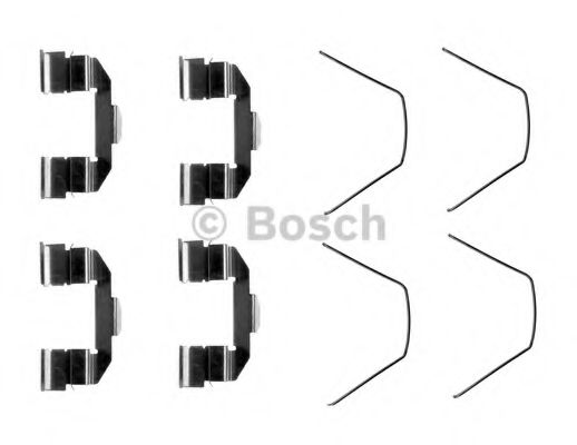 Скобы тормозных колодок BOSCH 1 987 474 647