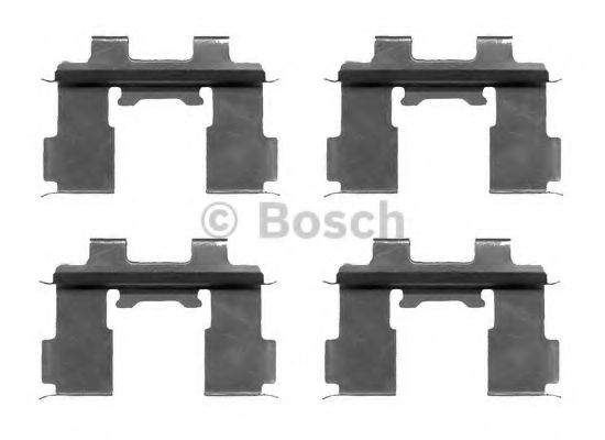 Скобы тормозных колодок BOSCH 1 987 474 657