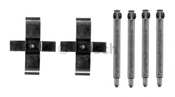 Скобы тормозных колодок BOSCH 1 987 474 704