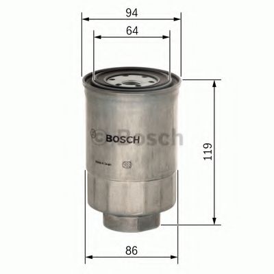 Топливный фильтр BOSCH F 026 402 110