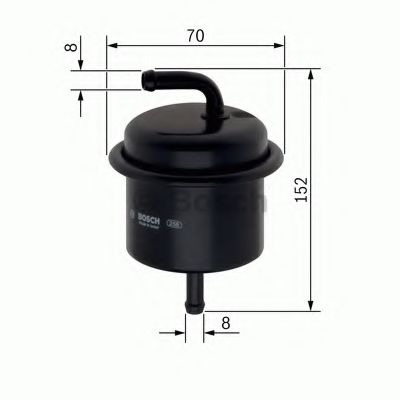 Топливный фильтр BOSCH F 026 403 755
