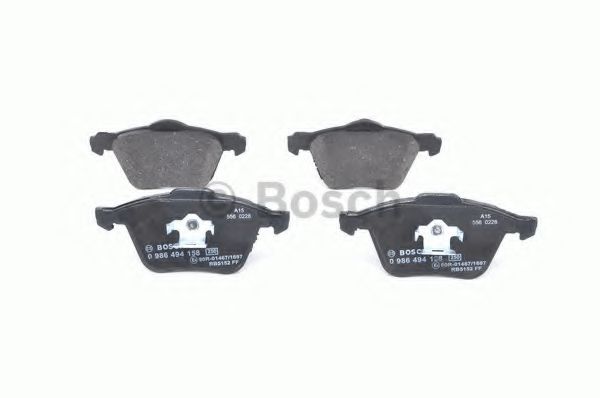 Тормозные колодки BOSCH 0 986 494 158 Тормозные колодки BOSCH 0 986 494 158