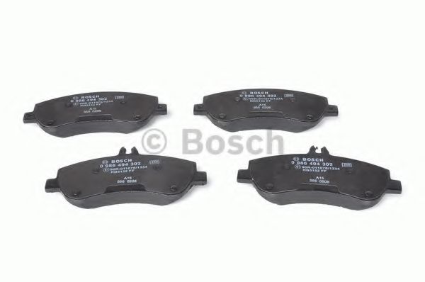 Тормозные колодки BOSCH 0 986 494 302 Тормозные колодки BOSCH 0 986 494 302