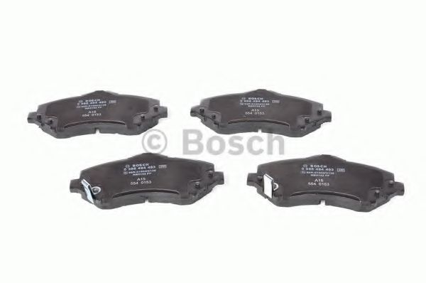 Тормозные колодки BOSCH 0 986 494 493 Тормозные колодки BOSCH 0 986 494 493