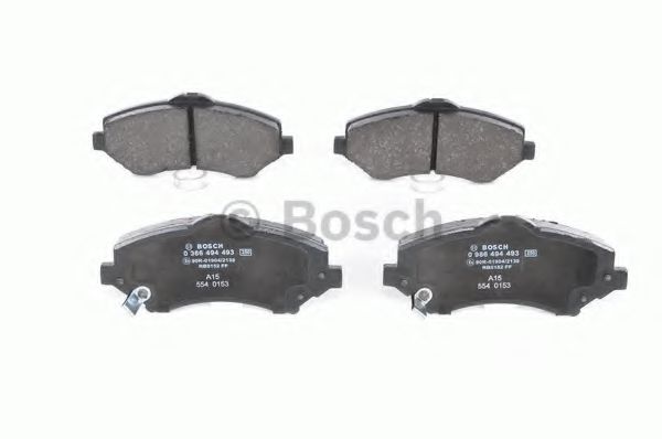 Тормозные колодки BOSCH 0 986 494 493 Тормозные колодки BOSCH 0 986 494 493