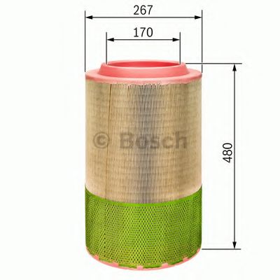 Воздушный фильтр BOSCH F 026 400 249