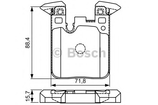 Тормозные колодки BOSCH 0 986 495 335