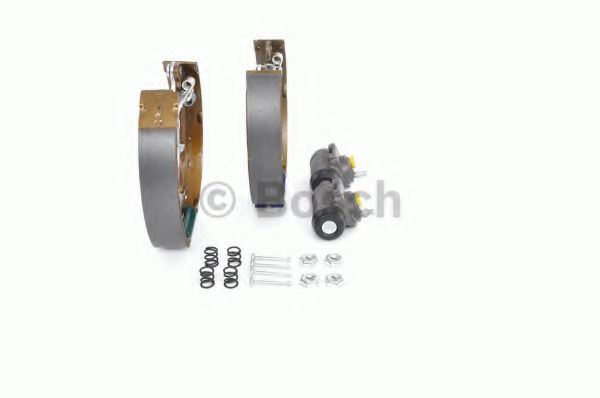 Тормозные колодки барабанные BOSCH 0 204 114 127