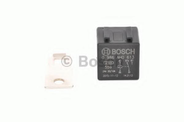 Реле, рабочий ток; Реле BOSCH 0 986 AH0 613 Реле, рабочий ток; Реле BOSCH 0 986 AH0 613