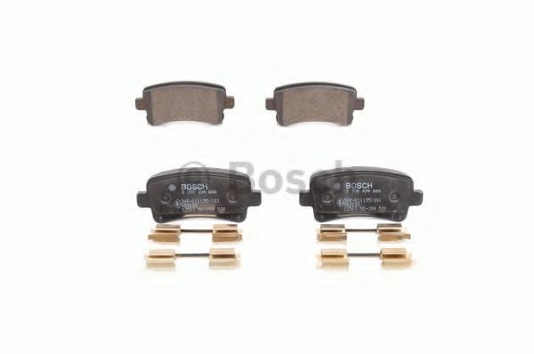 Тормозные колодки BOSCH 0 986 494 668 Тормозные колодки BOSCH 0 986 494 668