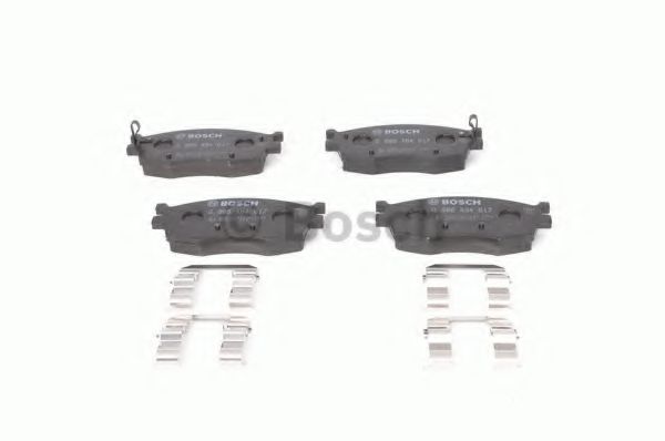 Тормозные колодки BOSCH 0 986 494 617