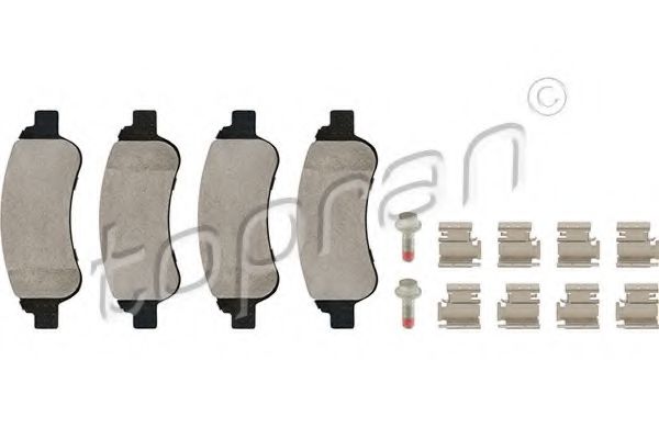 Тормозные колодки TOPRAN 723 134