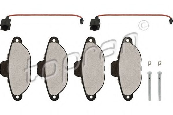 Тормозные колодки TOPRAN 304 229