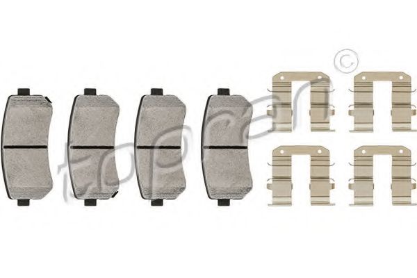 Тормозные колодки TOPRAN 820 280