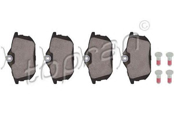 Тормозные колодки TOPRAN 407 961