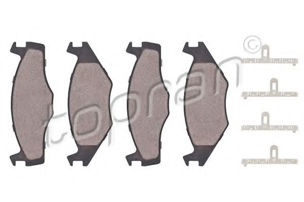 Тормозные колодки TOPRAN 102 843