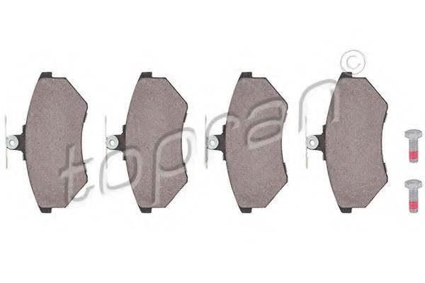 Тормозные колодки TOPRAN 103 529