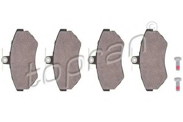 Тормозные колодки TOPRAN 107 235