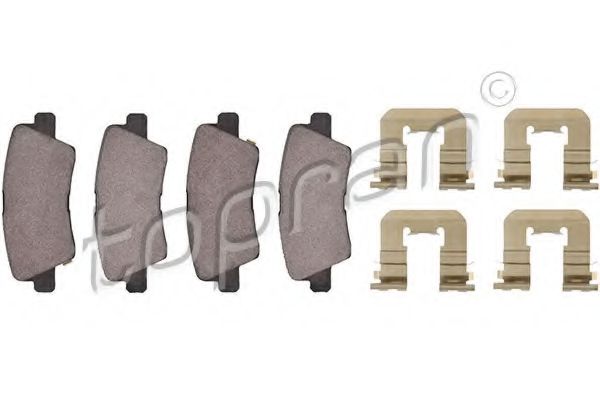 Тормозные колодки TOPRAN 821 149