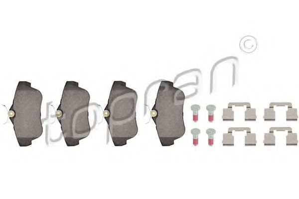 Тормозные колодки TOPRAN 722 494