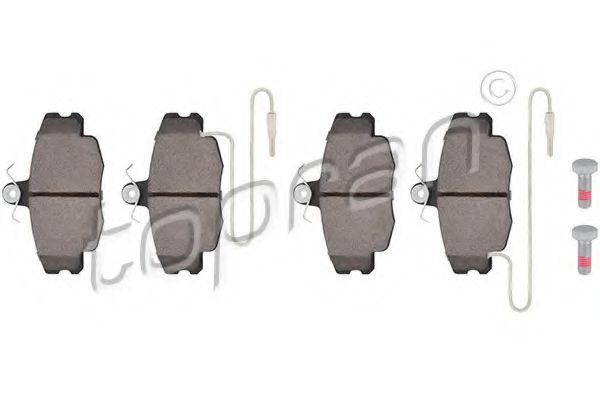Тормозные колодки TOPRAN 720 249