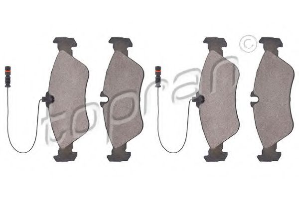 Тормозные колодки TOPRAN 109 470