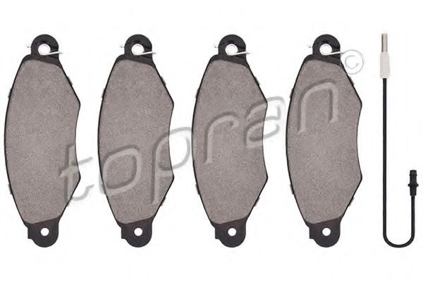 Тормозные колодки TOPRAN 700 629