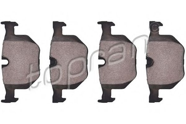 Тормозные колодки TOPRAN 501 245