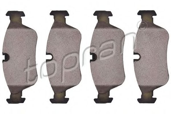 Тормозные колодки TOPRAN 501 243