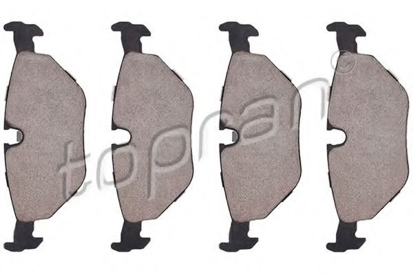 Тормозные колодки TOPRAN 500 382