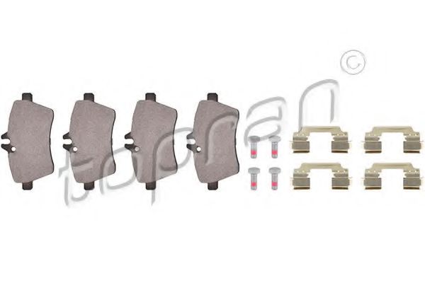 Тормозные колодки TOPRAN 401 648