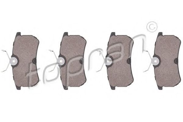 Тормозные колодки TOPRAN 301 420
