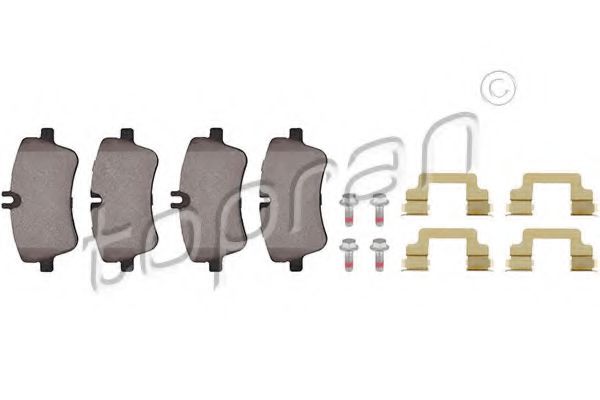 Тормозные колодки TOPRAN 401 430
