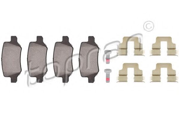 Тормозные колодки TOPRAN 401 439
