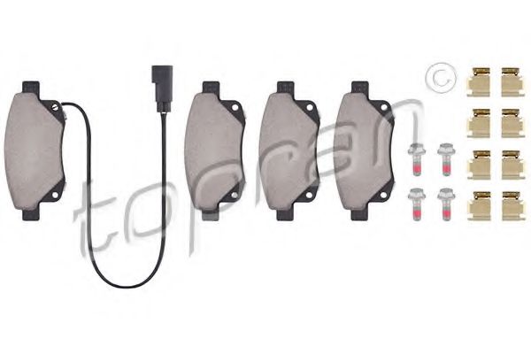 Тормозные колодки TOPRAN 303 963