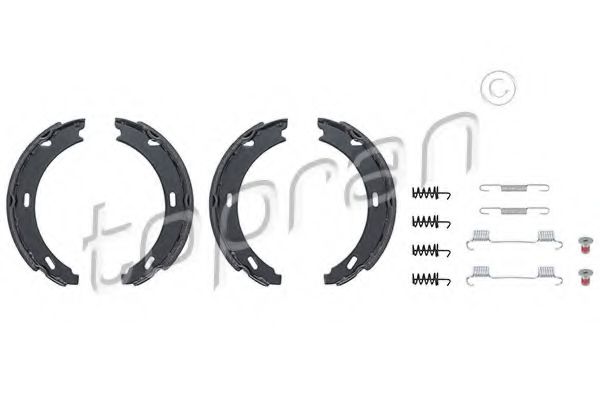Тормозные колодки барабанные TOPRAN 401 025