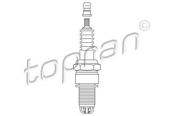 Свеча зажигания TOPRAN 107 124