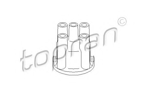 Крышка распределителя зажигания TOPRAN 100 276