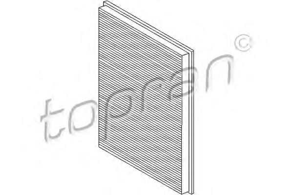 Фильтр салона TOPRAN 103 588