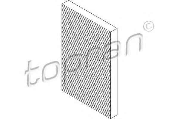 Фильтр салона TOPRAN 108 412