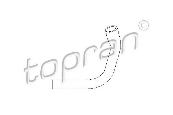 Шланг вентиляции картера TOPRAN 107 394