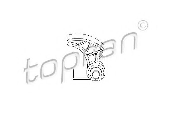 Натяжное устройство цепи, привод масляного насоса TOPRAN 109 611