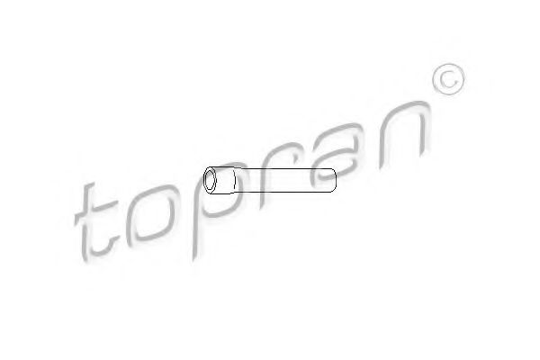 Патрубок радиатора TOPRAN 101 035