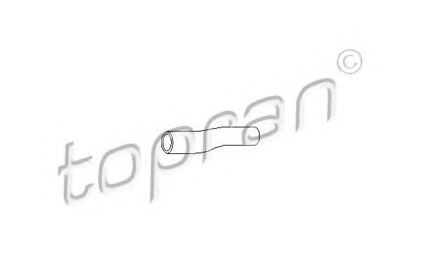 Патрубок радиатора TOPRAN 101 454