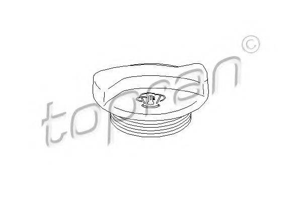 Крышка расширительного бачка TOPRAN 103 451