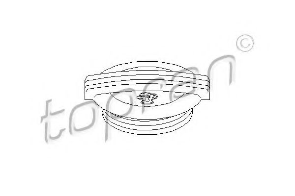 Крышка расширительного бачка фольксваген