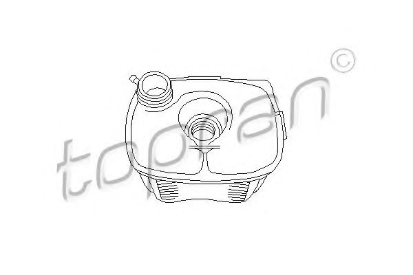 Расширительный бачок TOPRAN 102 576