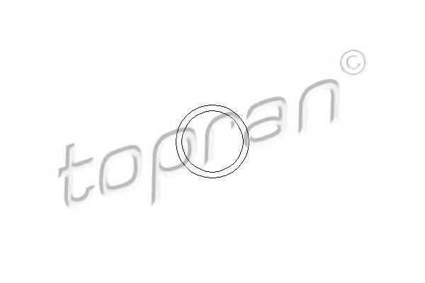 Прокладка, трубопровод охлаждаю TOPRAN 109 639